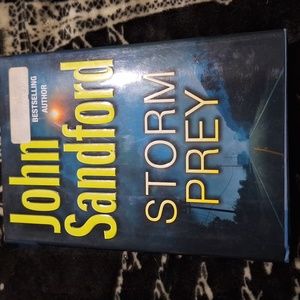 Hardback Book Jonh Sanford. Storm Prey